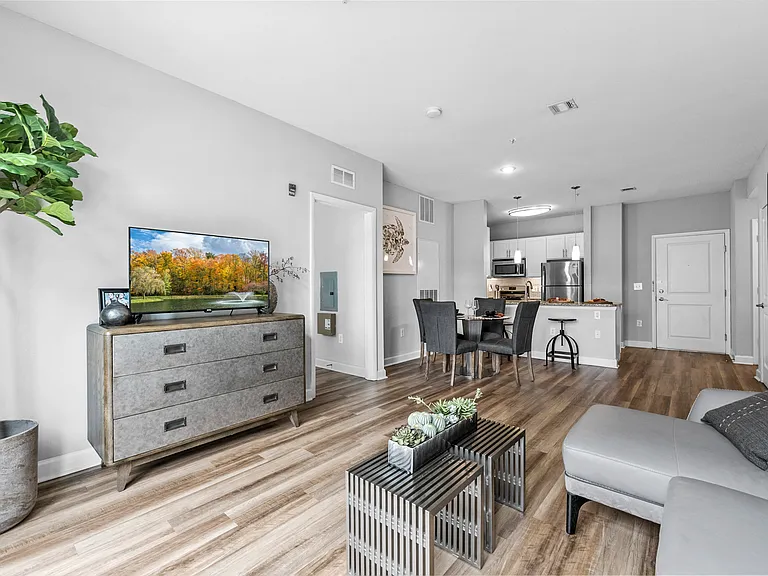 Modern Living Room at Harbor Pointe, Bayonne, NJ, 07002
