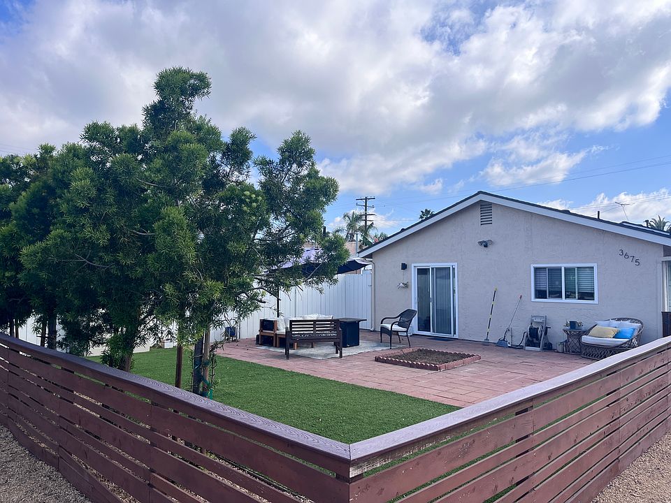 Duplex in quiet neighborhood with private yard.