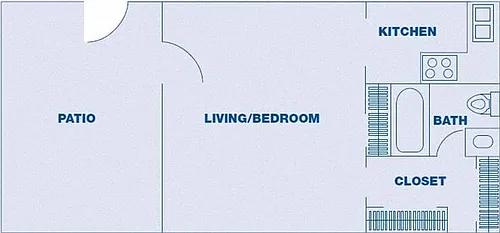 Floor plan Studio