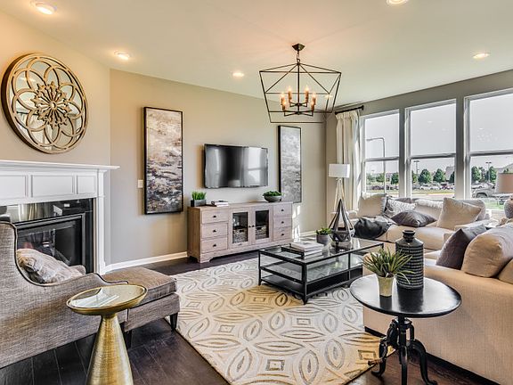 Gathering Room with Optional Fireplace