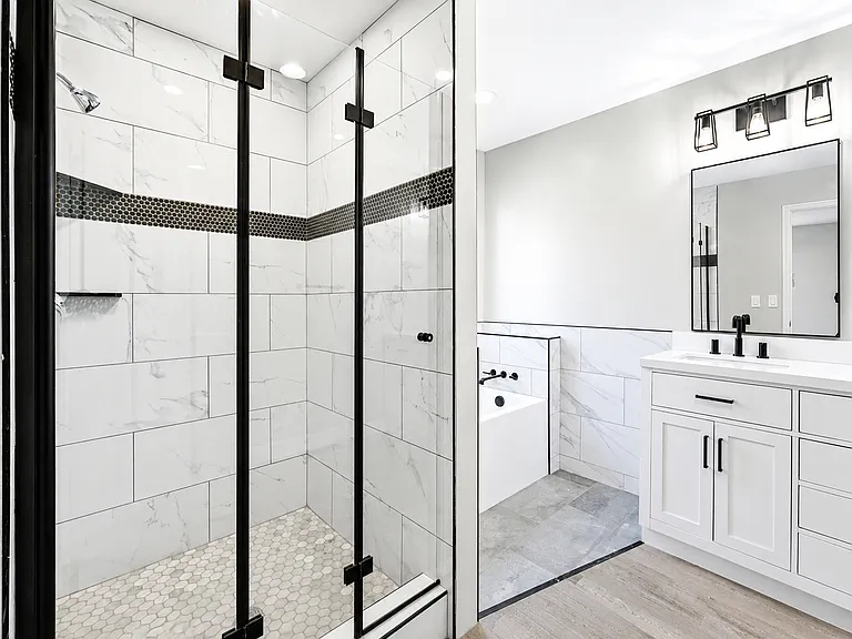 Primary Bathroom: