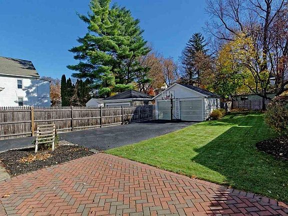Backyard in the summer