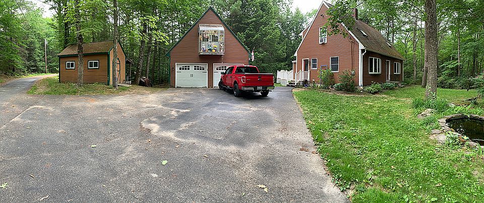 House, garage and shed