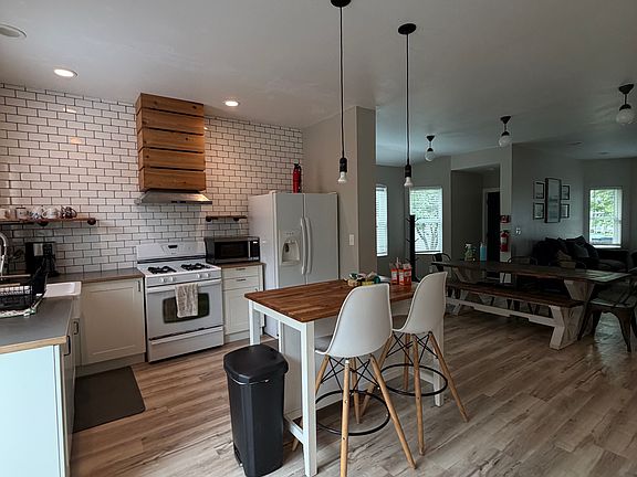 Kitchen and dining room