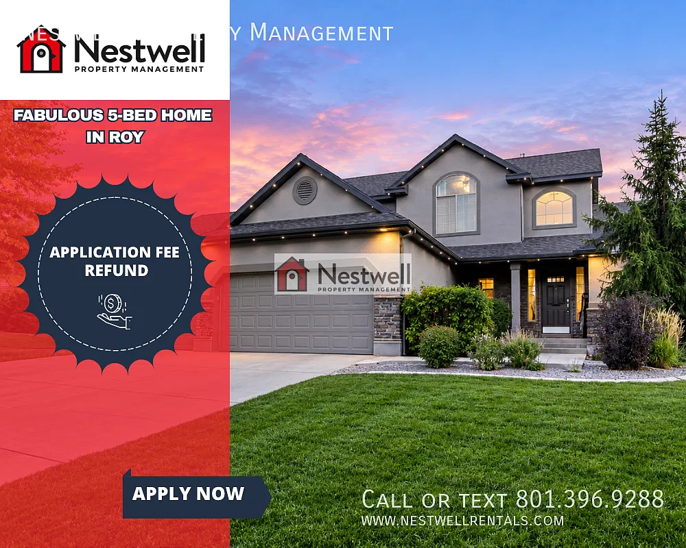 Exquisite 5-bed Home in Roy — Photo 1