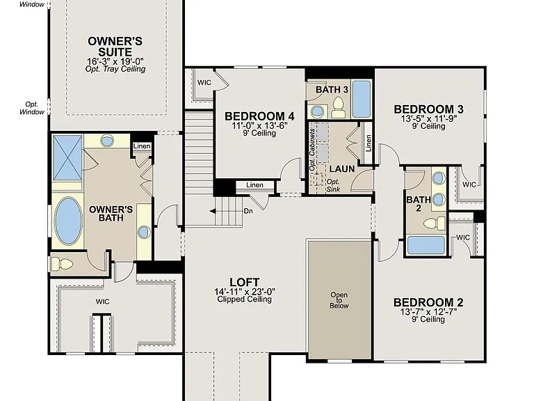 2nd floor plan