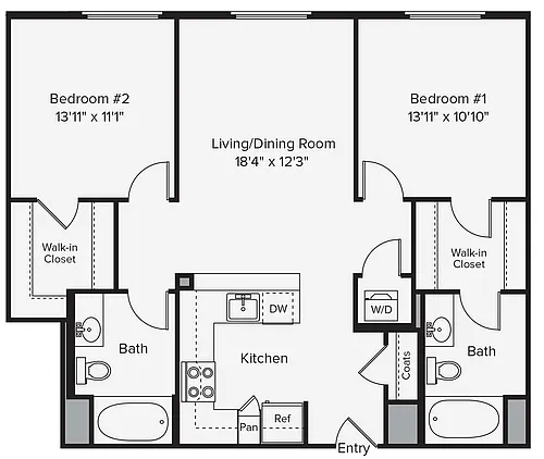 Floor plan B4-A11-426