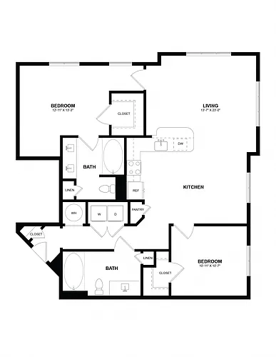 Floor plan B2R