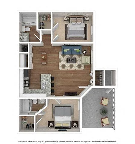 Floor plan The Wimberly