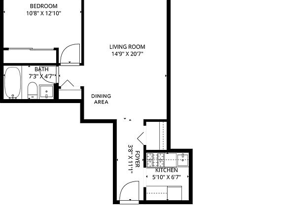 2nd image of 301 E 45th St APT 4A