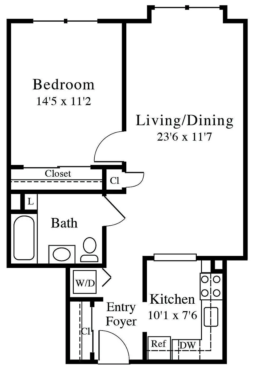 Floor plan S
