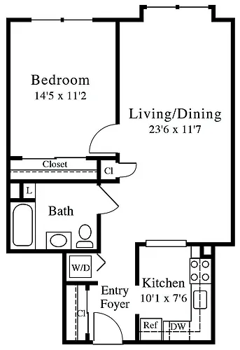 Floor plan S