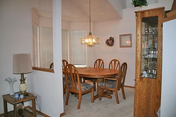 Separate, yet open dining room!