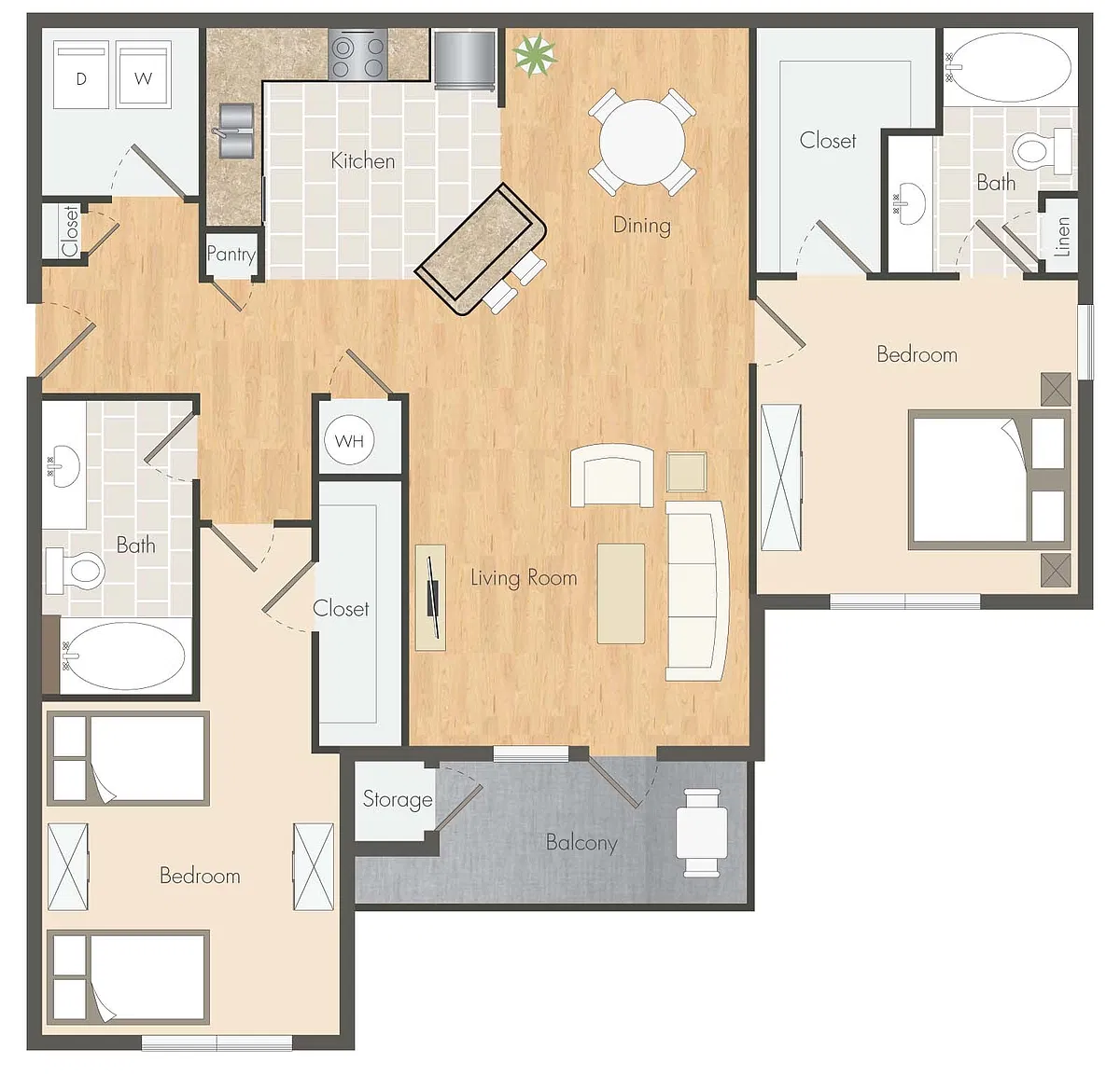 Floor plan B1