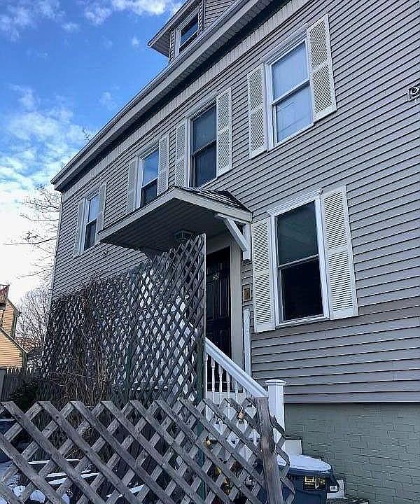 Outside of building facing Portland Street.