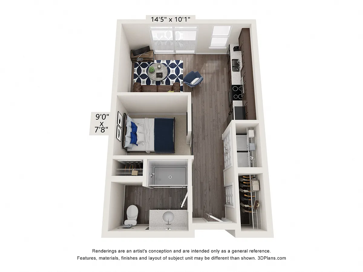 Floor plan Rivet