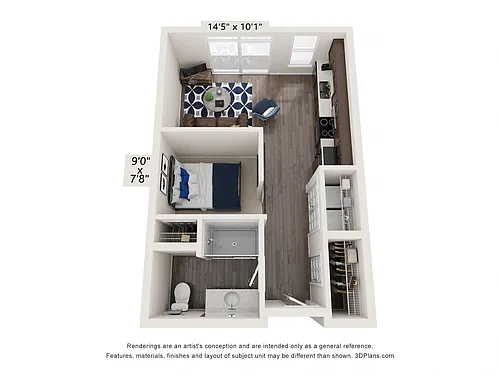 Floor plan Rivet