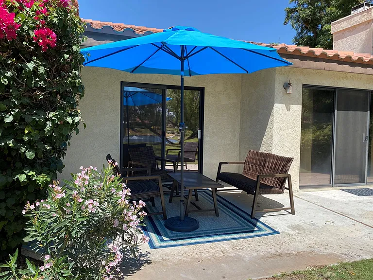 This is the place for morning coffee and happy hour!