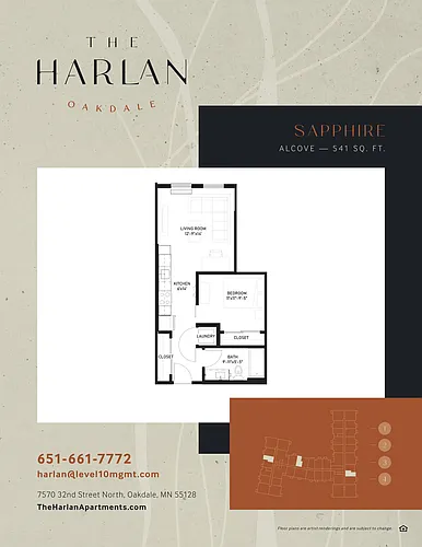 Floor plan Sapphire