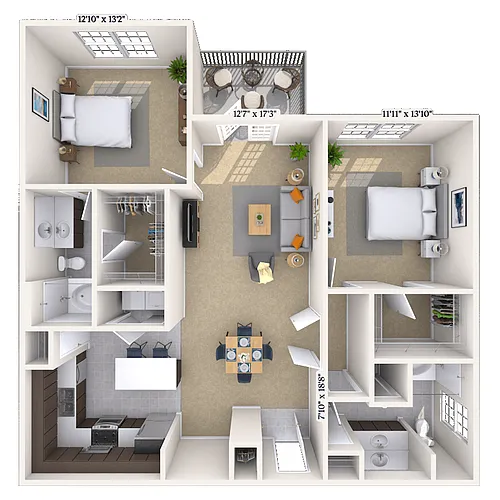 Floor plan Drummond