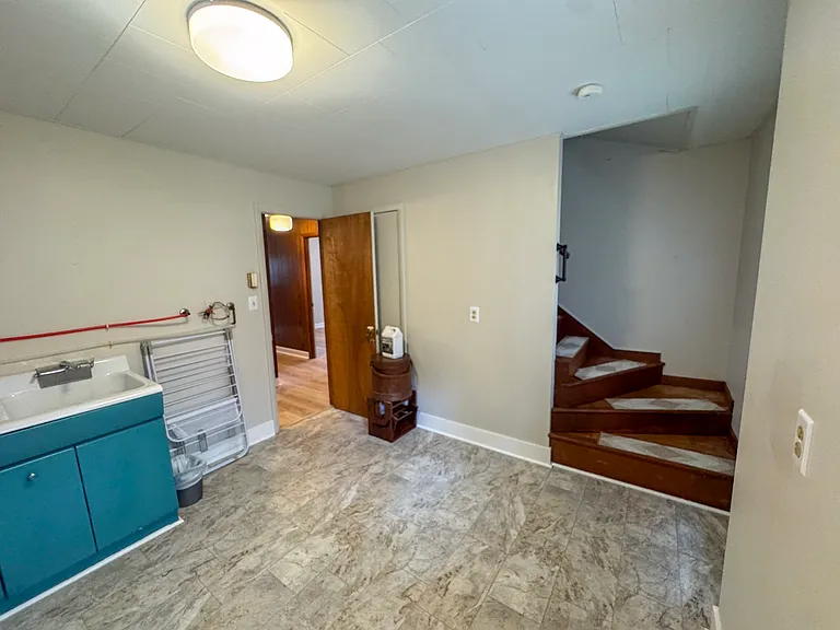 Spacious Shared laundry with Large sink