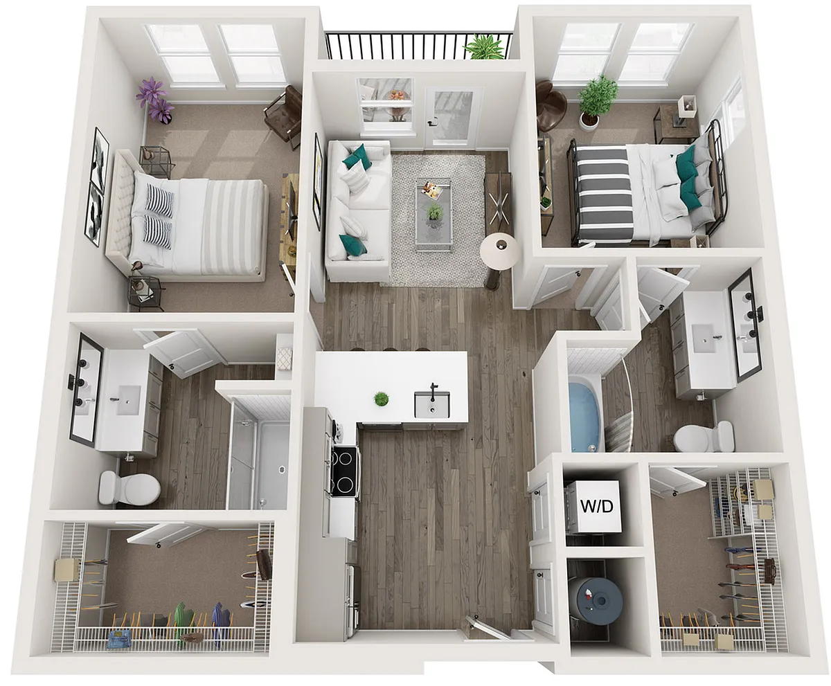 Floor plan B1