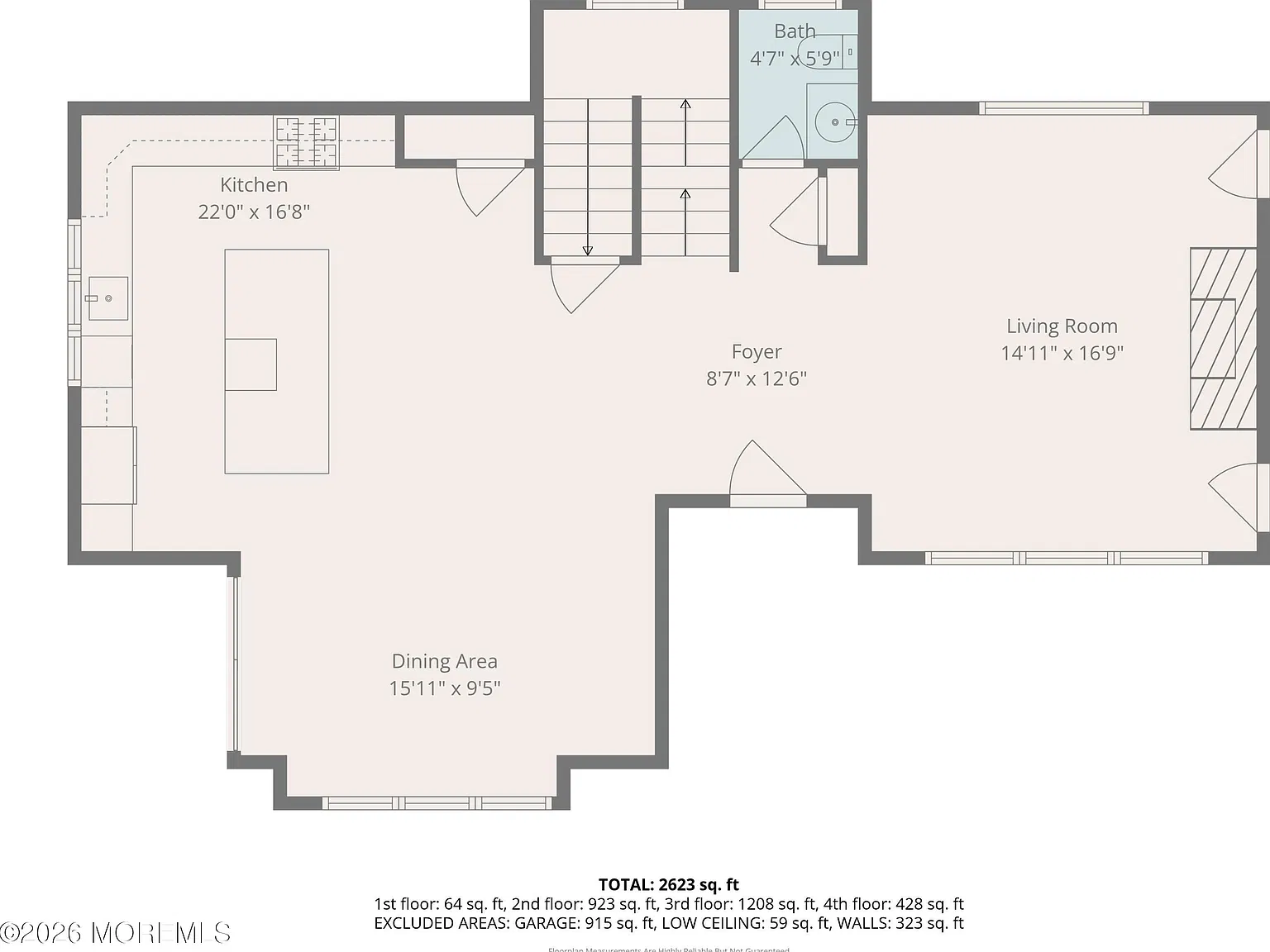 5 bed, 3.5 bath, 3400 sqft, $9,500 — Photo 3