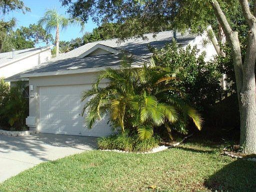 2 car garage, front of home