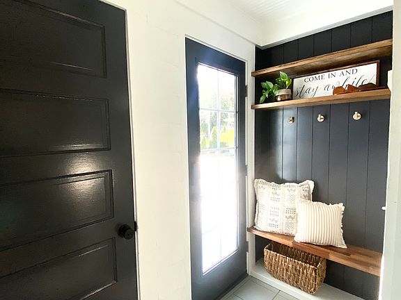 The Breezeway features keyless entry for convenient access into the home.