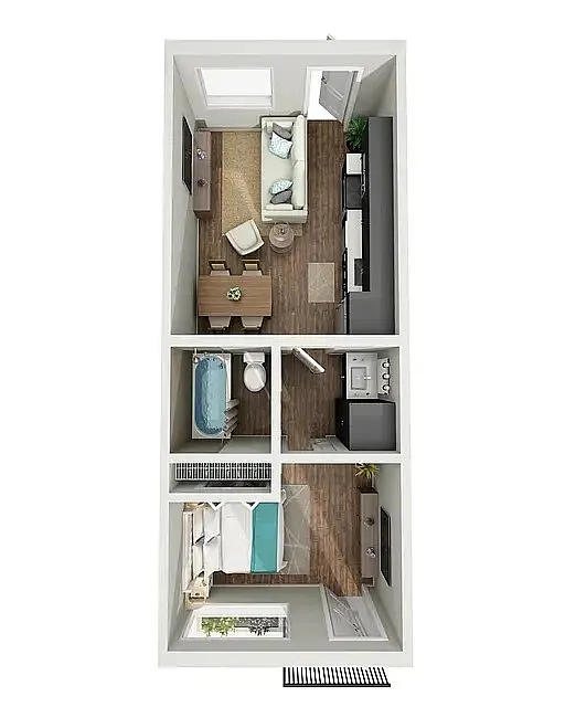 Floor plan Depot Michigan location 1511-20