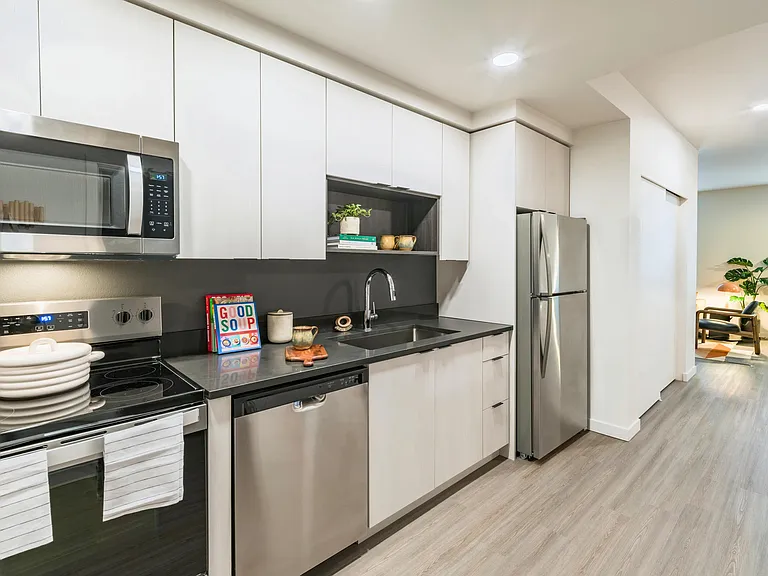 Personalize your space at Modera Woodstock with a choice of 2 distinct finish packages to suit your style.