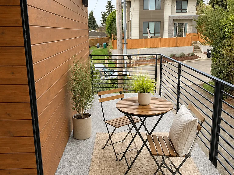 More deck space for your plants and pets