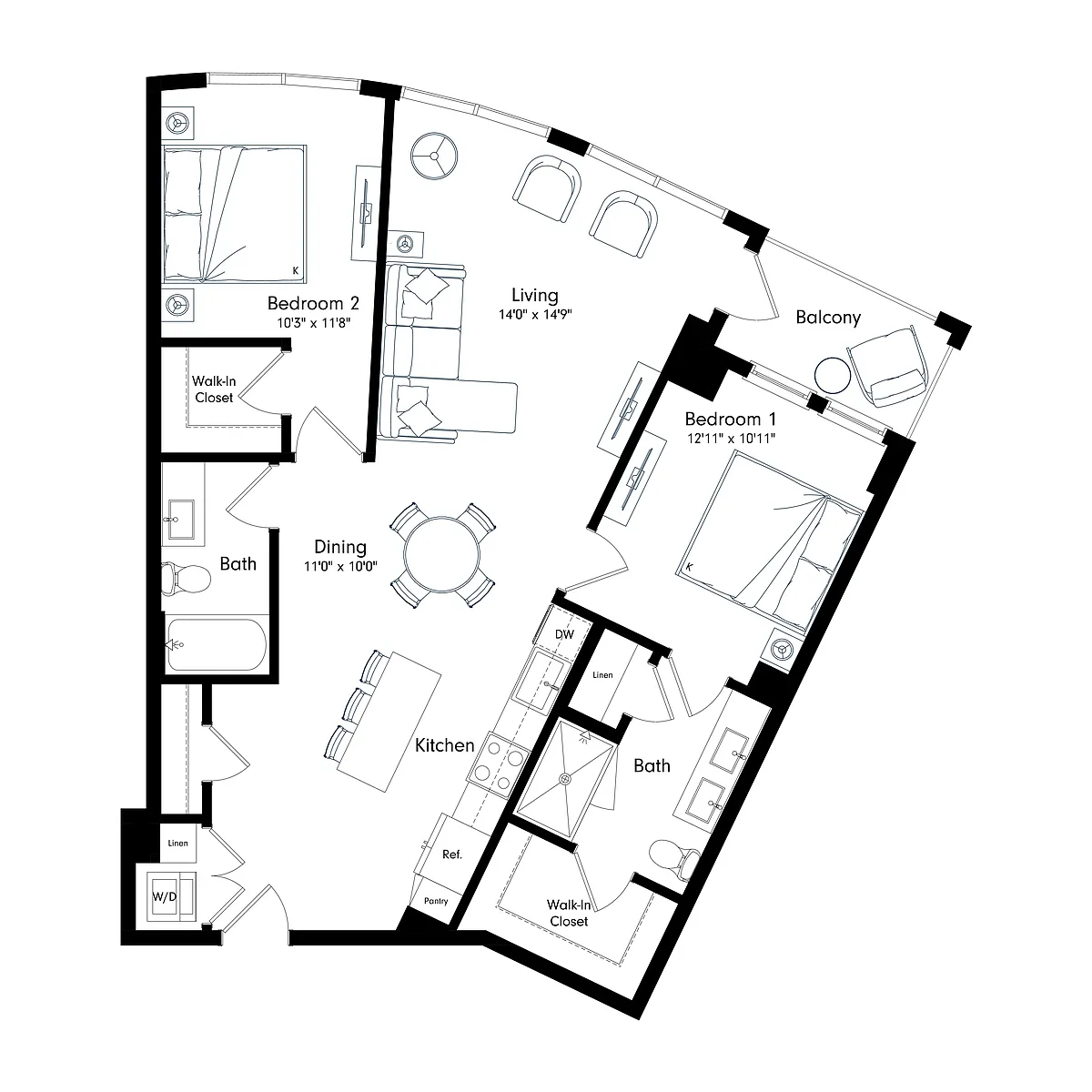 Floor plan B9