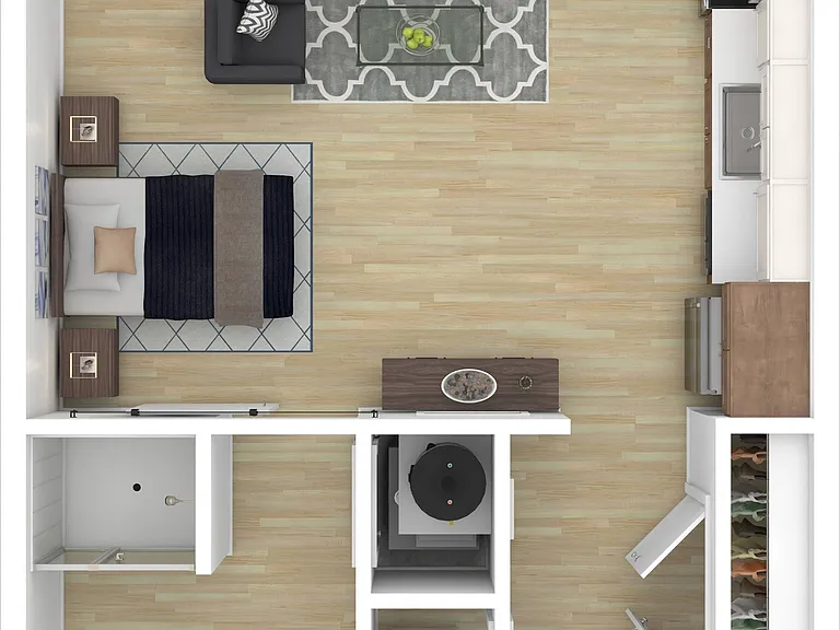 Studio 1 Bath C2 Studio 1 Bath C2