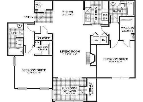 Floor plan 0869B6