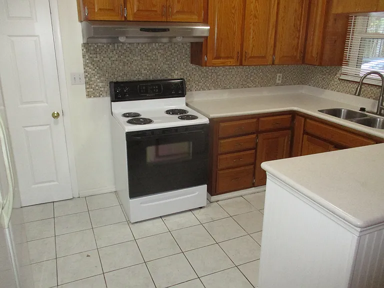 Bright kitchen area