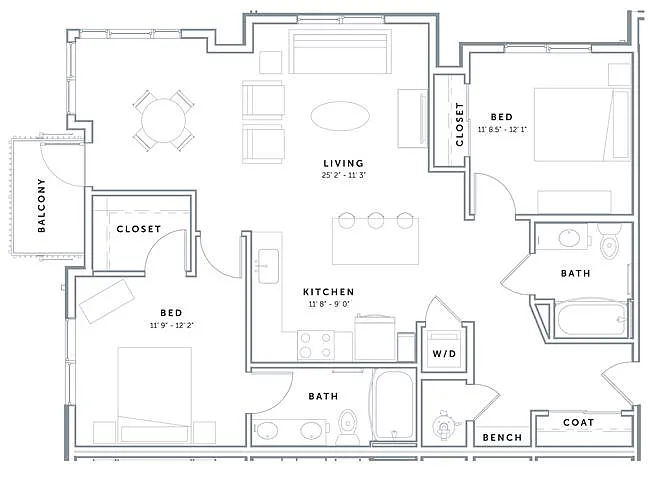 Floor plan B2
