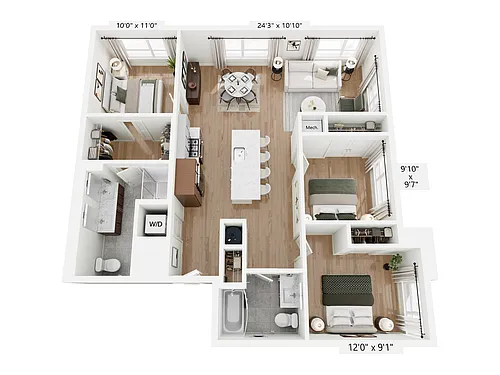 Floor plan C3