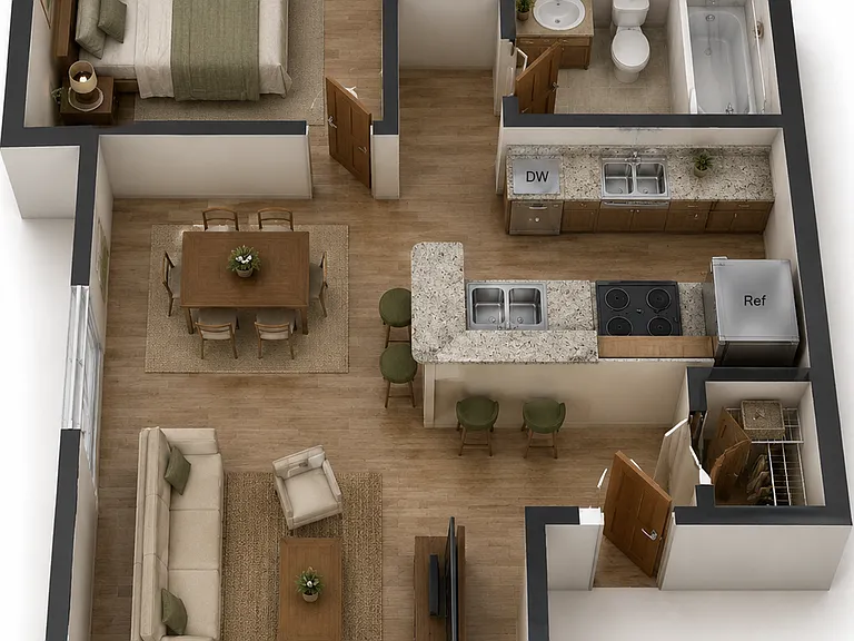 Sunset Apartments — Photo 1