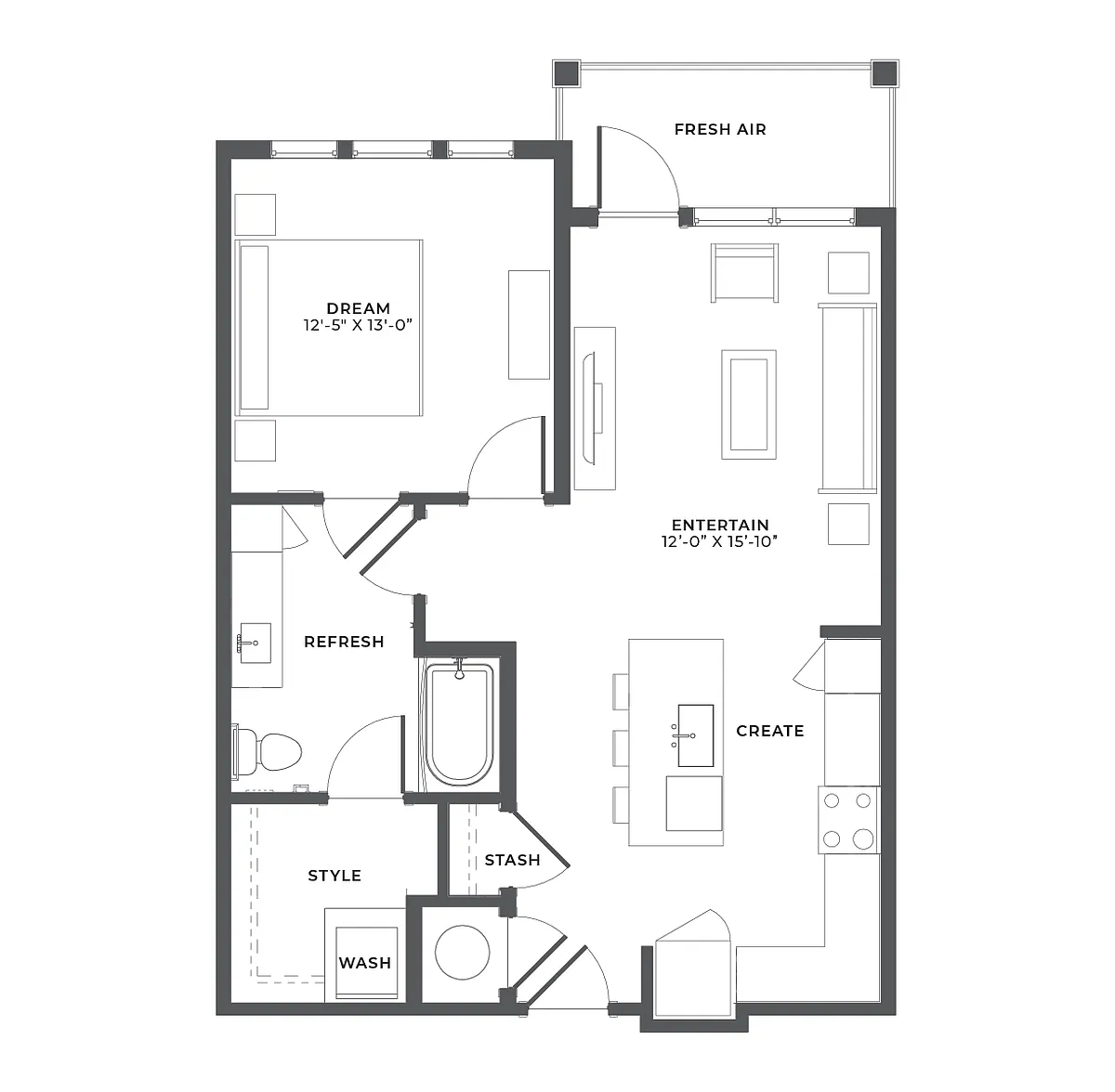 Floor plan A2