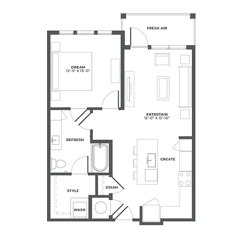 Floor plan A2
