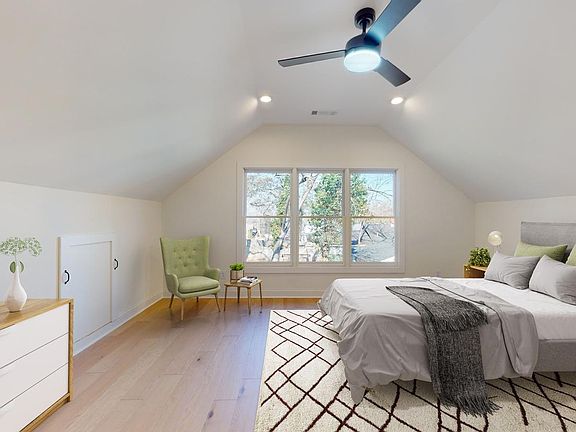 Bedroom 1. This image shows a virtually furnished space. Bedrooms come unfurnished.