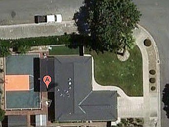 New Backyard with sports court and office and shed