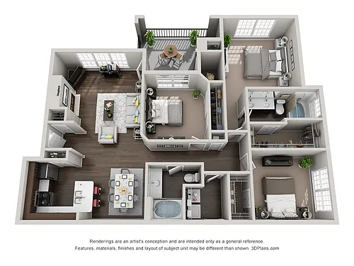 Floor plan C1