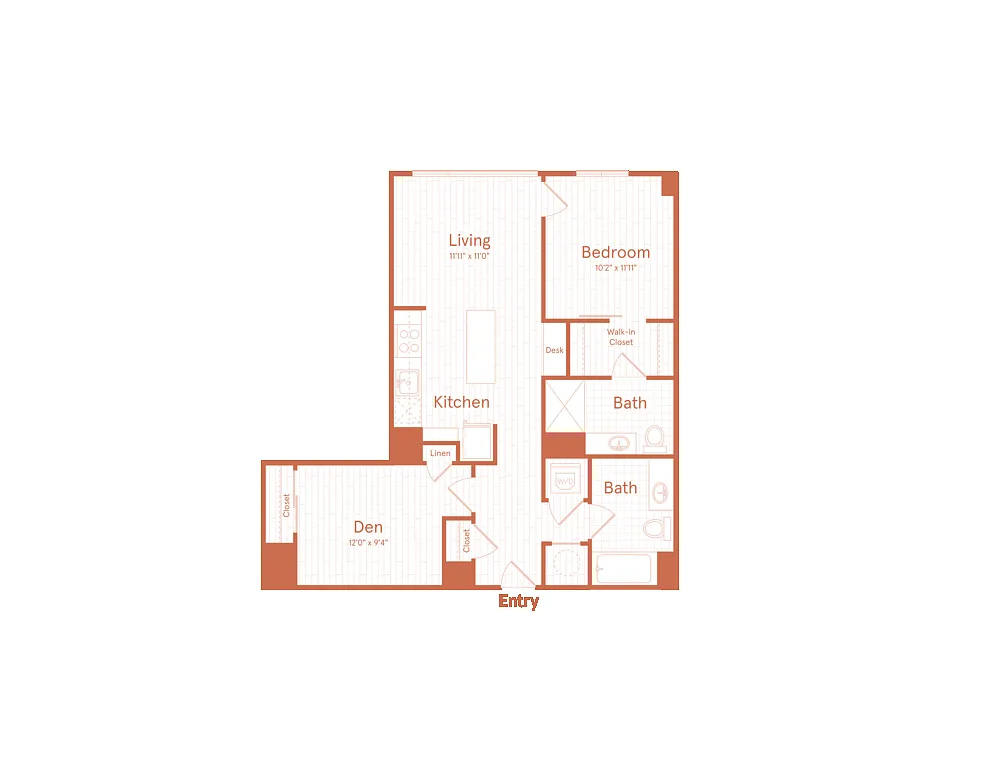 Floor plan Market House A27D
