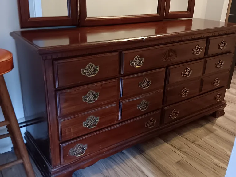 Dresser in Bedroom B walk in closet