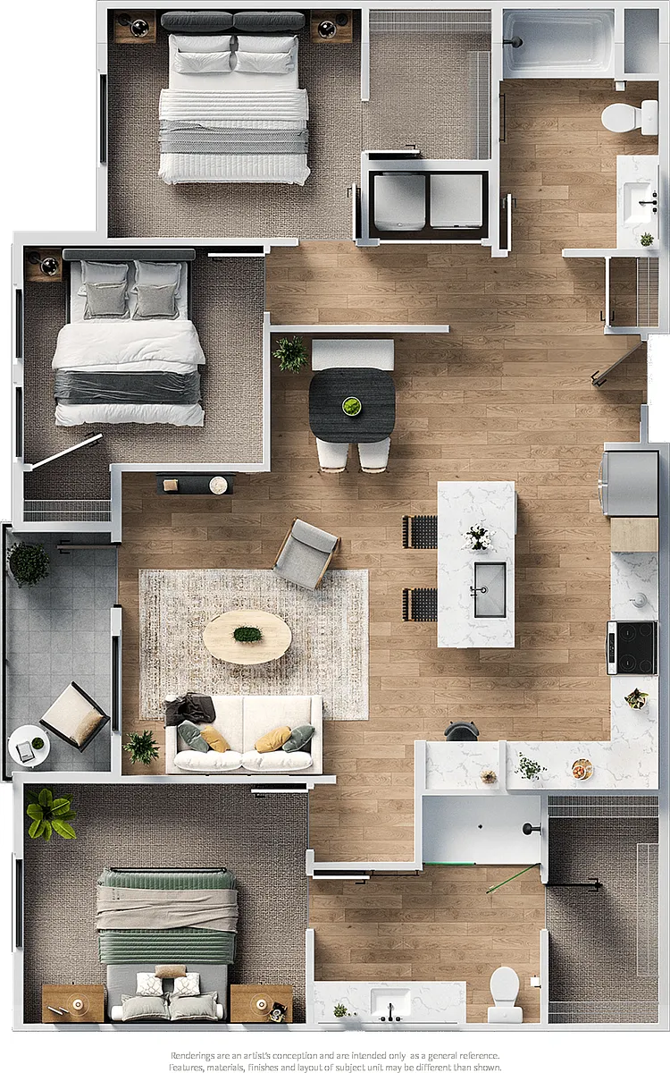 Floor plan C1