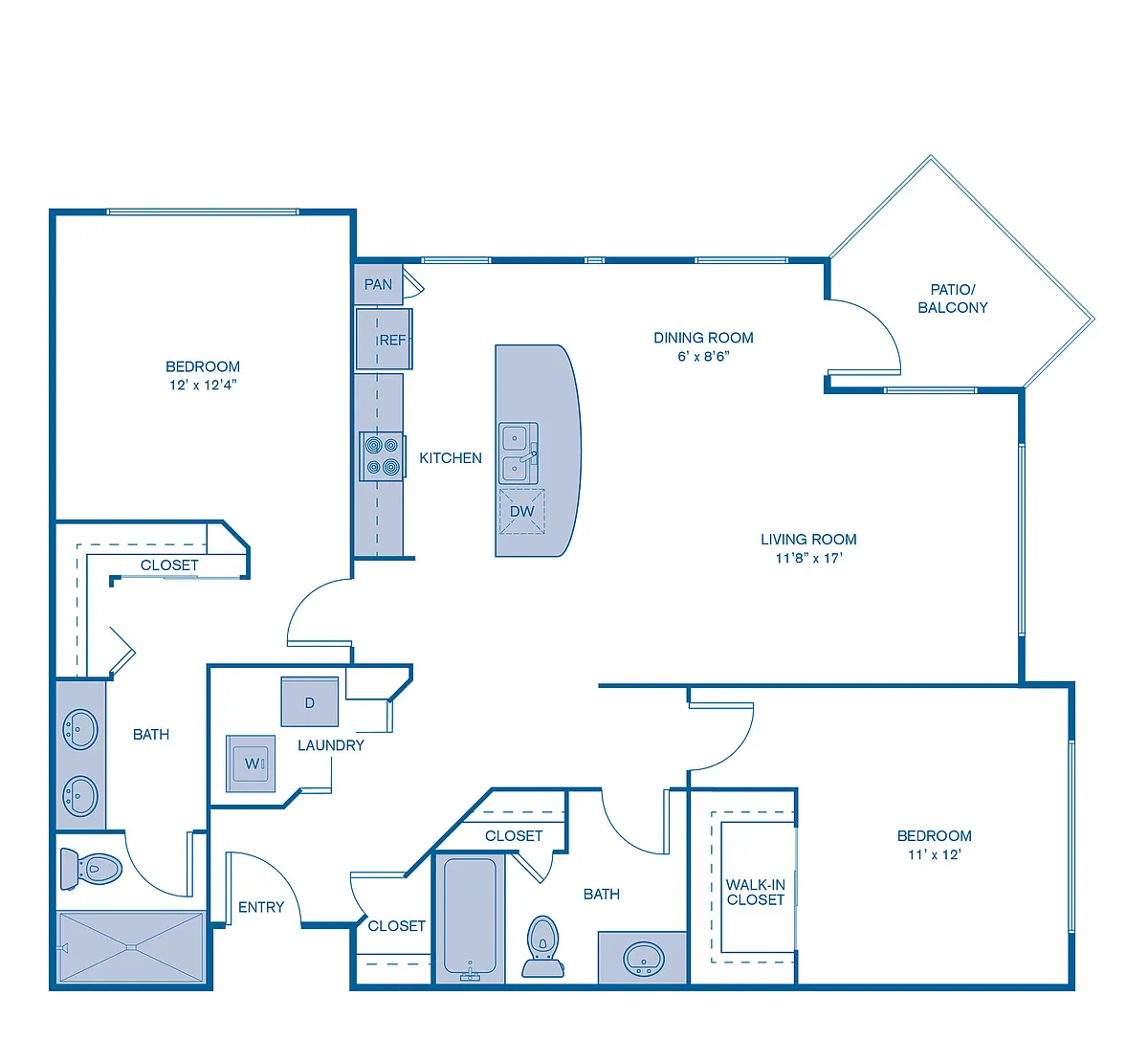 Floor plan B2