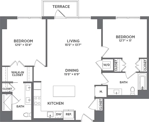 Floor plan B7 PH