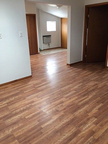 View of Living room into dining room
